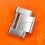ROLEX ORIGINAL 93150 SOLID EXTENSION LINK CONNECT OPENING SIDE OYSTER BRACELET WATCH PART 20mm SSTEEL
