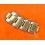 Rolex 78353-17 Oyster Gold 18Kt Steel Links parts 14mm fit 17mm bracelets oyster solid links tutone