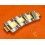 Rolex 78353-17 Oyster Gold 18Kt Steel Links parts 14mm fit 17mm bracelets oyster solid links tutone