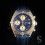BREITLING VINTAGE BRACELET 22/18mm CUIR REQUIN COULEUR BLEU NAVITIMER,OLD NAVITIMER,COSMONAUTE,CHRONOMAT