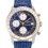BREITLING VINTAGE BRACELET 22/18mm CUIR REQUIN COULEUR BLEU NAVITIMER,OLD NAVITIMER,COSMONAUTE,CHRONOMAT