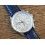 BREITLING VINTAGE BRACELET 22/18mm CUIR REQUIN COULEUR BLEU NAVITIMER,OLD NAVITIMER,COSMONAUTE,CHRONOMAT