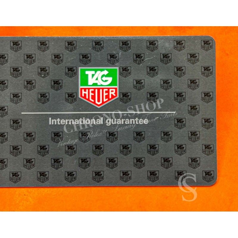 Cartes De Garantie Internationale TAG Heuer - Neuves, Pour Montres, Documents Officiels