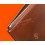 ROLEX RARE AUTHENTIC NEW ACCESSORIE BROWN LEATHER BRIEFCASE, DOCUMENTS HOLDER BAG MENS ATTACHÉ CASE