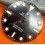 ROLEX GENUINE RARE VINTAGE 80 's GLOSSY WATCH PART BICCHIERINI TRITIUM DIAL SUBMARINER 5513 CIRCLED INDEXES