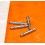 Rolex rare lot of 4 x 13,30mm/2mm length clamp inner pins screws watch links oyster bracelet for sale