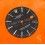 Rolex Preowned Repainted black color Oyster Perpetual Date 15000 vintages mens wristwatch Dial Ø27mm Cal 3035, 3135