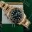 Rolex Set Aiguilles Chromalight Or Jaune 18kt Montres GMT MASTER II ref 116713,116718 cal 3186 ref 410-720