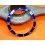 ROLEX RARE INSERT GRADUE LUNETTE BLEU MONTRES SUBMARINER DATE 16613,16618,16803,16808 PERLE LUMINOVA