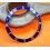 ROLEX RARE INSERT GRADUE LUNETTE BLEU MONTRES SUBMARINER DATE 16613,16618,16803,16808 PERLE LUMINOVA