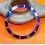 ROLEX RARE INSERT GRADUE LUNETTE BLEU MONTRES SUBMARINER DATE 16613,16618,16803,16808 PERLE LUMINOVA