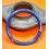 ROLEX RARE INSERT GRADUE LUNETTE BLEU MONTRES SUBMARINER DATE 16613,16618,16803,16808 PERLE LUMINOVA