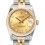 ROLEX MIDSIZE DATEJUST 68273, 68278 GOLD BATONS HANDSET ref 410-68278-1 CAL 2035,2135,2030,2235