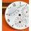 Jaeger LeCoultre Authentique Cadran argent montres Master Control Geographic Acier ref 146.8.32.S