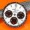 BREITLING GENUINE RARE WATCH DIAL CHRONOMAT B01 42mm PANDA BLACK SILVER REF AB0134101G1A1