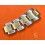 Rolex 78353-17 Oyster Gold 18Kt Steel Links parts 14mm fit 17mm half bracelet oyster solid links tutone for restore