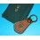 Accessories / Rolex Brown Leather Key Ring Holder Buckle Gold plated 20 microns luxury key holder