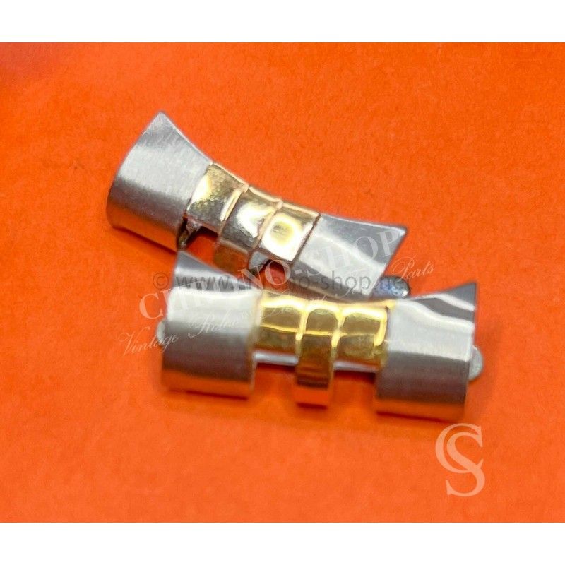 ROLEX FIXAGES BRACELET ENDLINKS 455B JUBILEE OR ACIER 20mm embouts accessoires montres