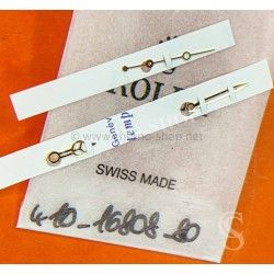 Rolex New Watch part YG Handset Yellow gold,Tutone Submariner Date 16808,16803,16613,16618 Luminova Ref 410-16808-80