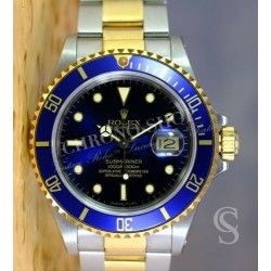 Rolex New Watch part YG Handset Yellow gold,Tutone Submariner Date 16808,16803,16613,16618 Luminova Ref 410-16808-80