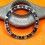 Rolex 70's Genuine Faded Fat font serifs ALLBLACK 1675,16750,16753,16758,1675/8,1675/3 GMT Master Watch Bezel Insert part