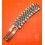 Vintage Collectible watch Ssteel Partial half bracelet part Beads of Rice 60's Heuer,IWC,Omega,Breitling,Vacheron