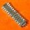 Vintage Ssteel 70's Watch half part 22mm style folded links bipolished Bracelet
