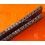 Genuine New Breitling ref 279s Black Aero Classic Caoutchouc Deployment Strap 22-20m