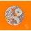 Rolex Part Movement 1530 8075 main plate Cal 1530,1520 ref 1530-8075, 8075