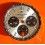 BREITLING GENUINE RARE WATCH DIAL CHRONOMAT B01 42mm PANDA BLACK SILVER REF AB0134101G1A1