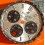 BREITLING GENUINE RARE WATCH DIAL CHRONOMAT B01 42mm PANDA BLACK SILVER REF AB0134101G1A1