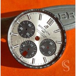 BREITLING GENUINE RARE WATCH DIAL CHRONOMAT B01 42mm PANDA BLACK SILVER REF AB0134101G1A1