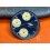 BREITLING 1884 GENUINE TUTONE BLUE & YELLOW WATCH K13050.1 CHRONOMAT DIAL CHRONOGRAPH Ø28mm