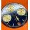 BREITLING 1884 VINTAGE RARE CADRAN MONTRE CHRONOMAT BLEU ET OR Ø28mm BREITLING ref K13050.1
