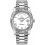 Rolex Authentique Cadran blanc Porcelaine Chiffres romains Or Blanc Montres Rolex President Day-Date 40mm 228239