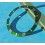 ?? RARE 16610 LV ROLEX BEZEL INSERT VERT SUBMARINER DATE LIMITEE LUMINOVA DISQUE DE LUNETTE ??