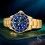 Rolex New Watch part YG Handset Yellow gold,Tutone Submariner Date 16808,16803,16613,16618 Luminova Ref 410-16808-80