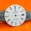 Genuine & Rare Rolex vintage 80's Tritium Date 34mm Watch Dial White Roman Mat style 15000 15200 Quickset