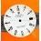 Genuine & Rare Rolex vintage 80's Tritium Date 34mm Watch Dial White Roman Mat style 15000 15200 Quickset