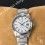 Genuine & Rare Rolex vintage 80's Tritium Date 34mm Watch Dial White Roman Mat style 15000 15200 Quickset