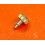 Rolex PREOWNED WATCH PART WINDING CROWN 24-480-8 MONOBLOC 18K YELLOW GOLD TWINLOCK Ø5.30mm