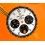 BREITLING AUTHENTIQUE CADRAN MONTRES HOMMES CHRONOMAT B01 42mm ARGENT / NOIR REF AB0134101G1A1
