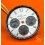 BREITLING GENUINE RARE WATCH DIAL CHRONOMAT B01 42mm PANDA BLACK SILVER REF AB0134101G1A1