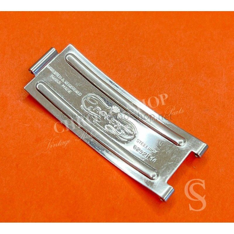 ROLEX 625H2 14 VINTAGE 50 / 60's WATCH PART BLADE FOLDED LINKS CLASP BUCKLE TUTONE BRACELET JUBILEE STEEL 19/20mm