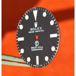 ♛♛ Vintage & Rare Cadran Rolex 5517 Royal Navy Militaire Submariner au tritium ♛♛