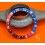 ROLEX VINTAGE 70's FADED FAT FONT SERIFS PATINATED BEZEL INSERT PEPSI RED BLUE GMT MASTER 6542,1675,16750 WATCH INLAY PART
