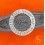 Genuine Rolex 3035-5099 Vintage 80's White Date Indicator Wheel Disc Caliber 3035 submariner 16800,168000, Datejust 16xxx
