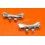 Rolex 55 End Links for 6251H Folded links Jubilee Watches Bracelet 20mm Band 1601,1625,6542,1675