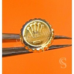 ROLEX RARE VINTAGE RARE COURONNE, REMONTOIR MONTRES ROLEX OYSTER OR JAUNE Ø5.20mm Twinlock