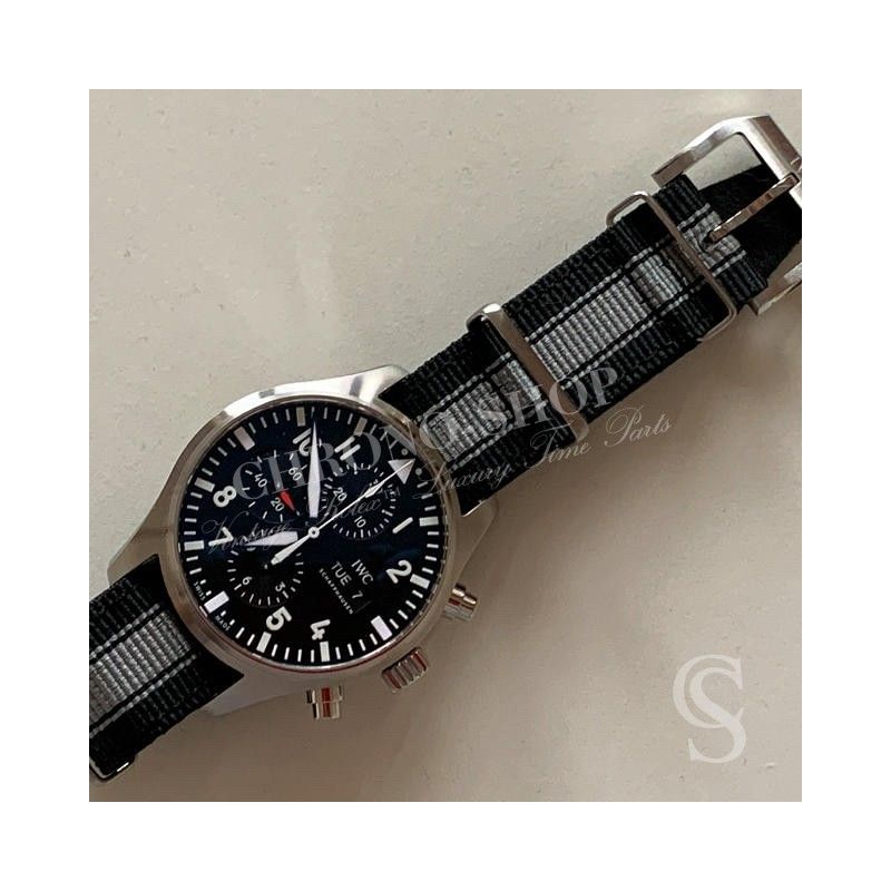 Iwc Nato Strap IWC Original 21mm Textile NATO Strap Bracelet Ref